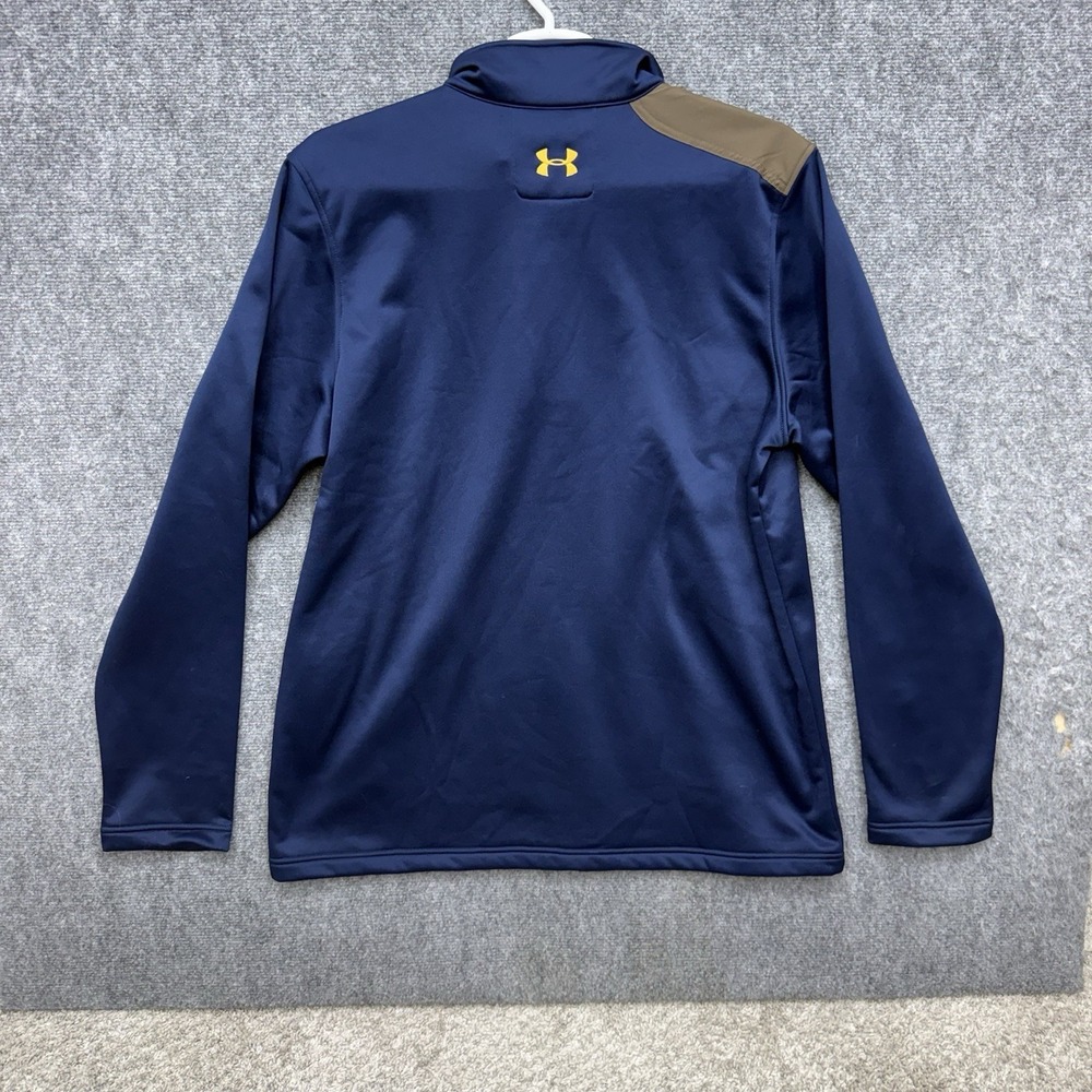 Under Armour Pullover 1/4 Zip Realtree blue long sleeve Men's size 2XL coldgear - Picture 2 of 10